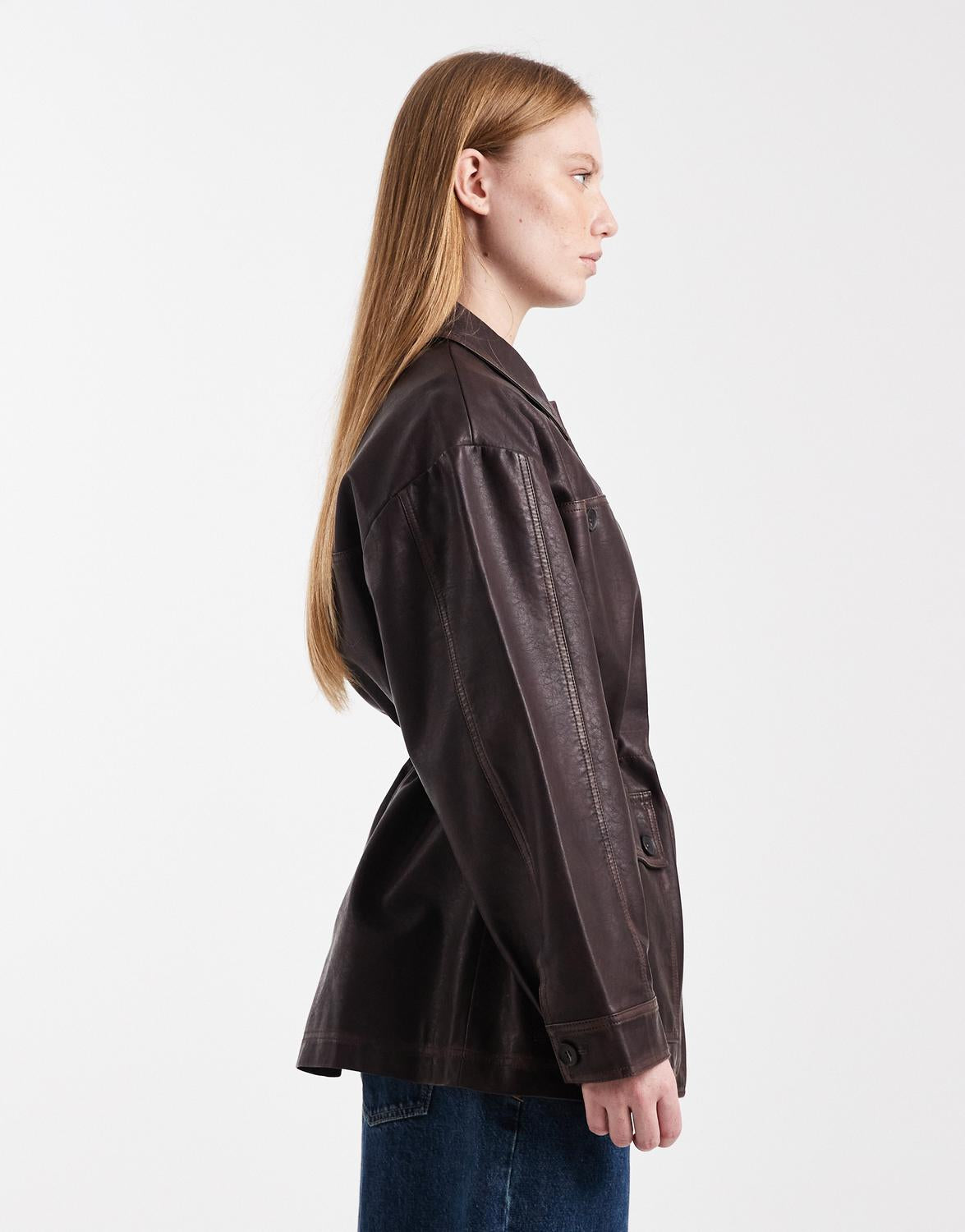 TSTANJA Jacket - Bronze Brown